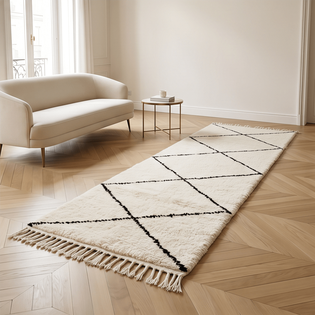 Tapis de couloir Beni Ouarain HABA