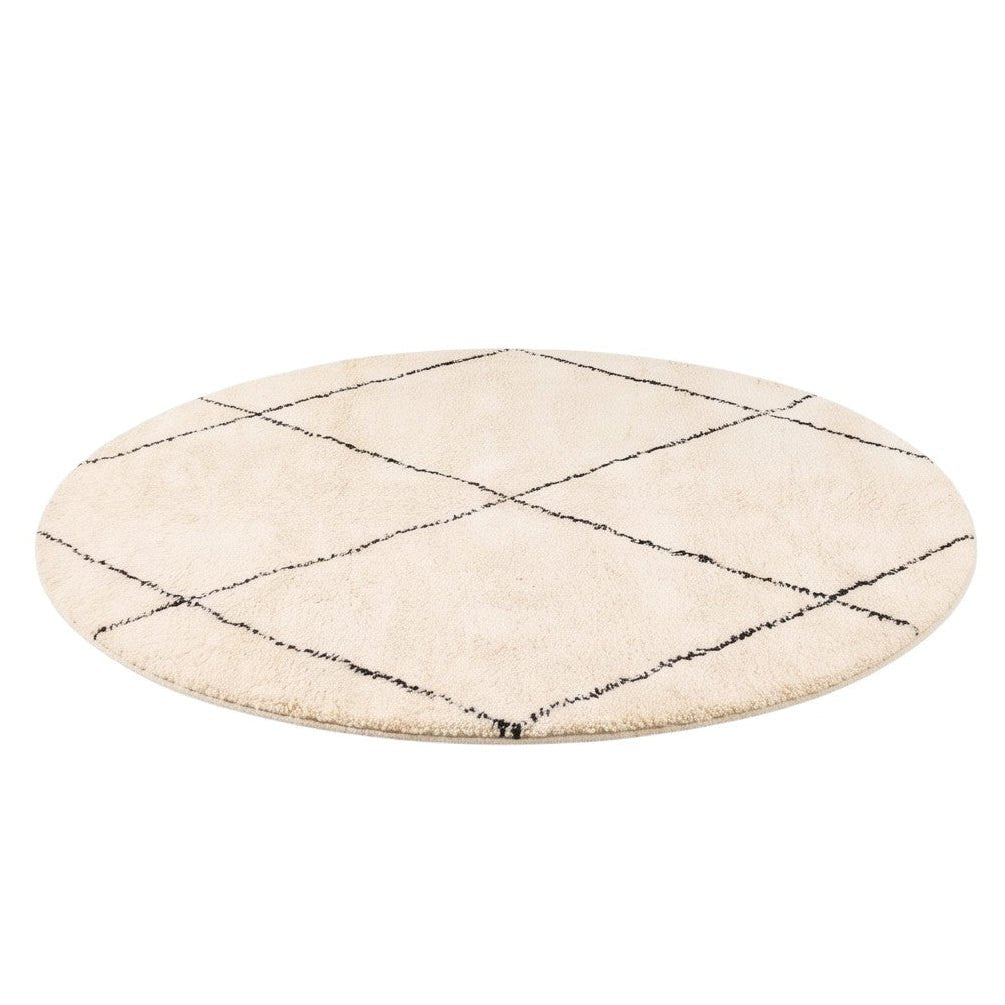 Tapis berbère Rond losanges - Sur mesure
