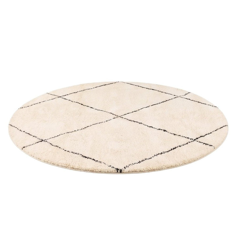 Tapis berbère Rond losanges - Sur mesure