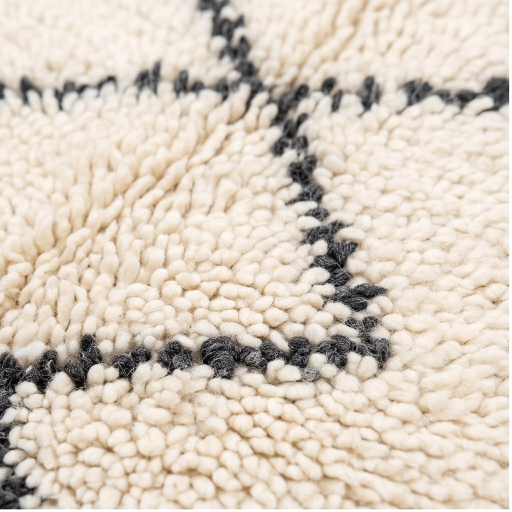 Petit tapis de couloir Béni Ouarain