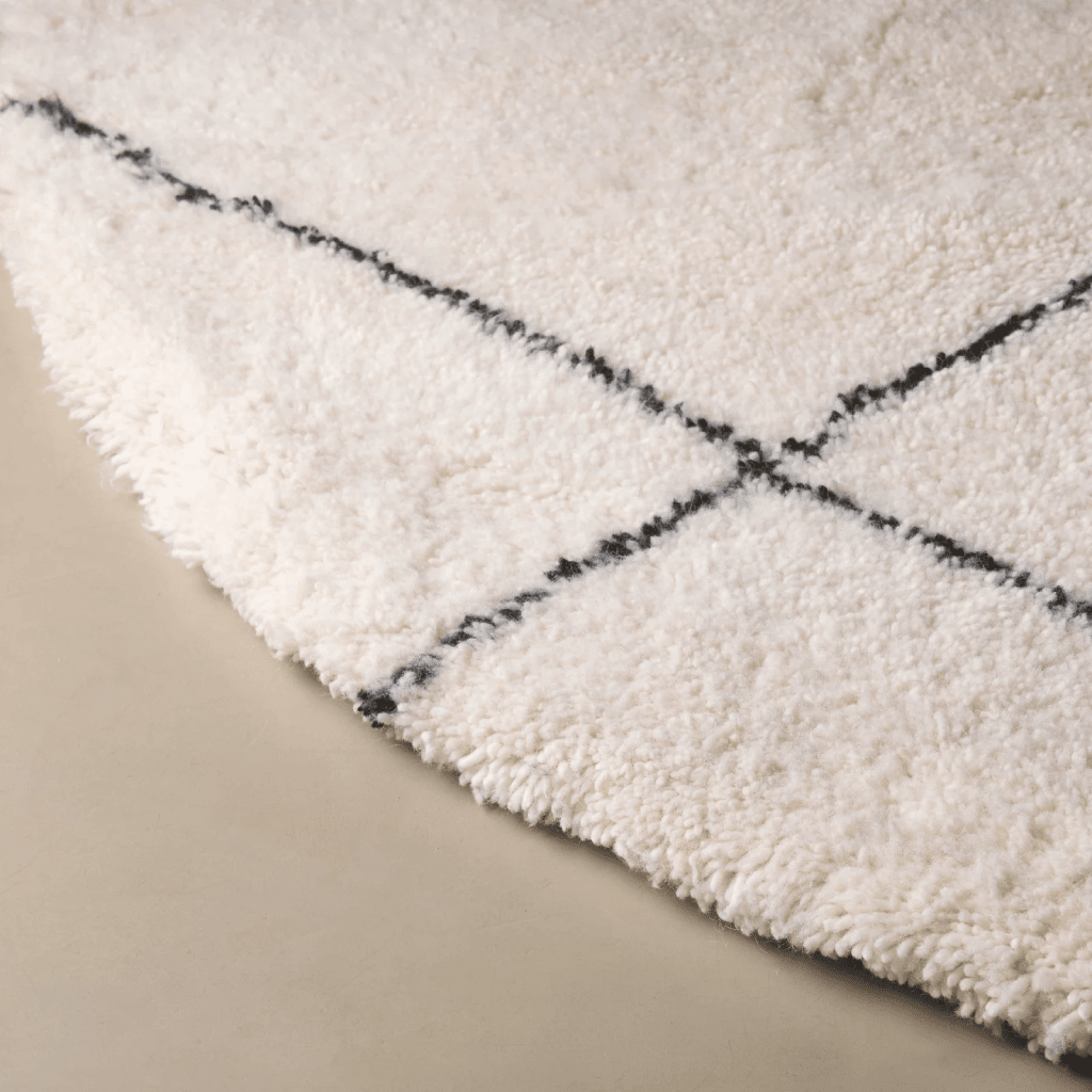 Tapis berbère Rond losanges - Sur mesure