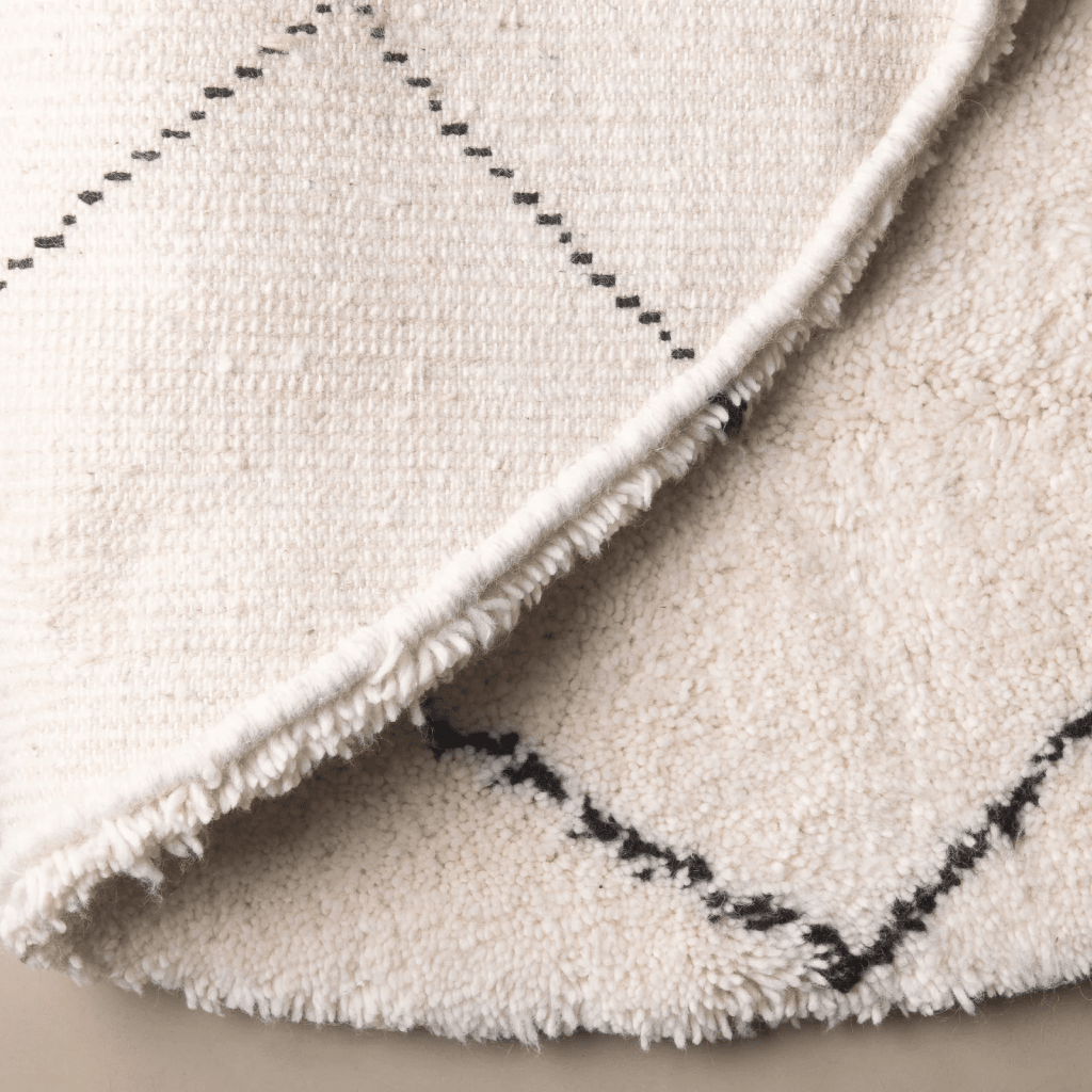 Tapis berbère Rond losanges - Sur mesure