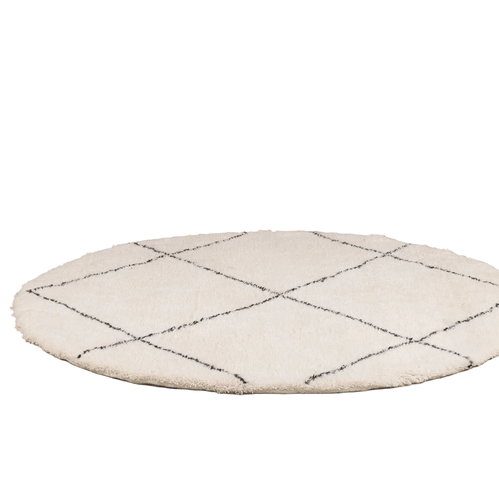 Tapis berbère Rond losanges - Sur mesure