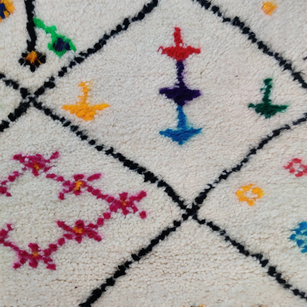 tapis motifs coloré