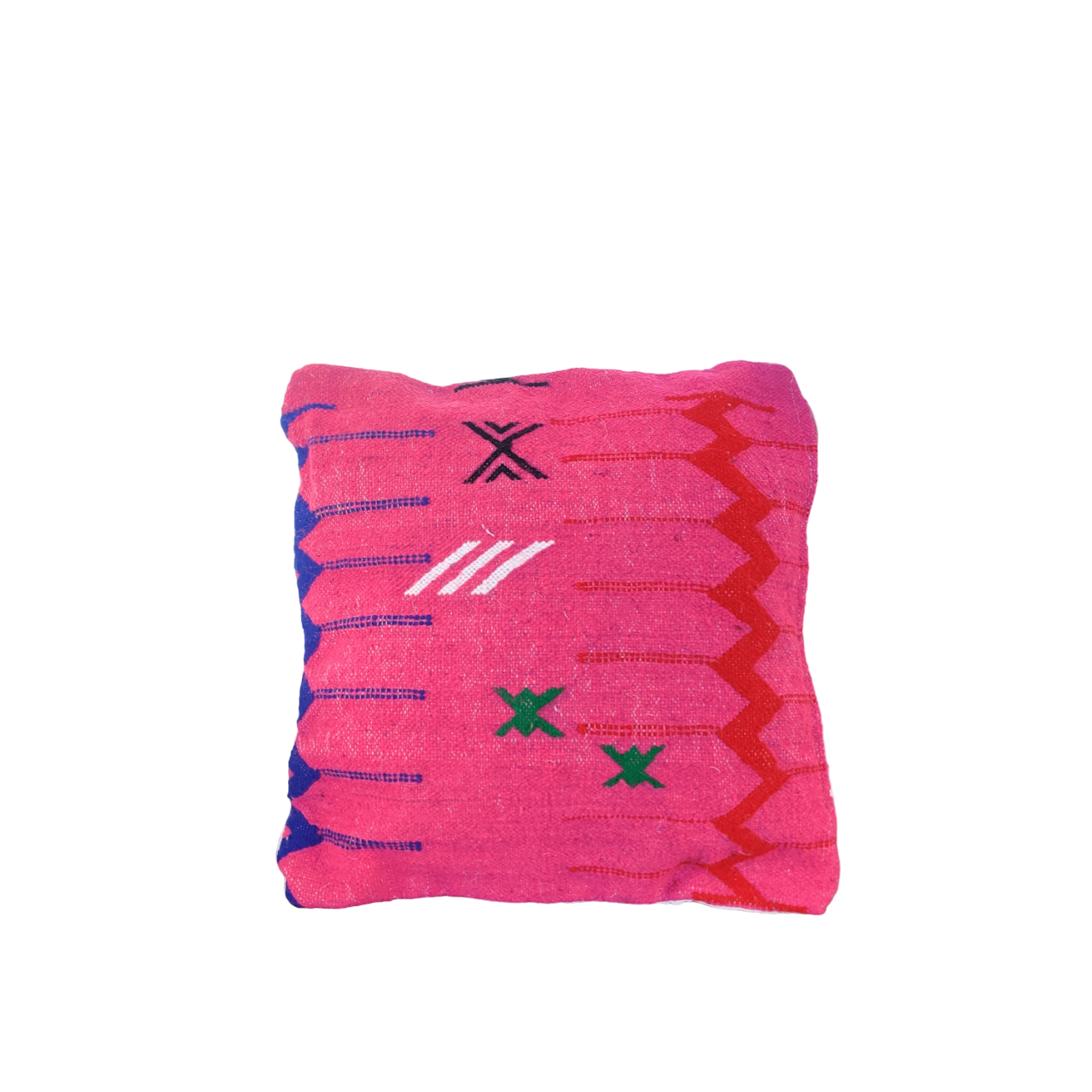 Coussin marocain tribal rose