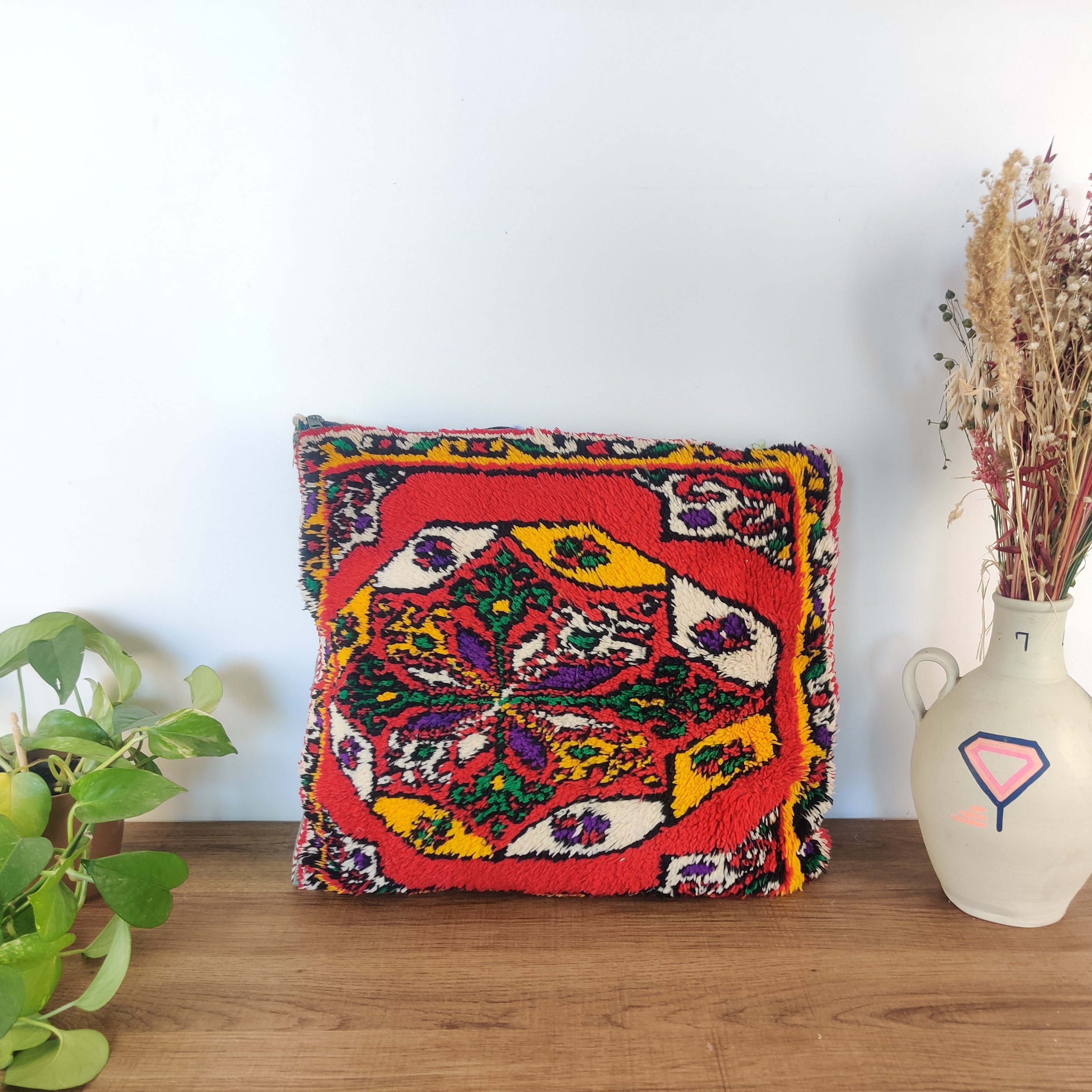 Coussin Marocain Ethnique <br> Coussin Beldi - MAZIR Décoration