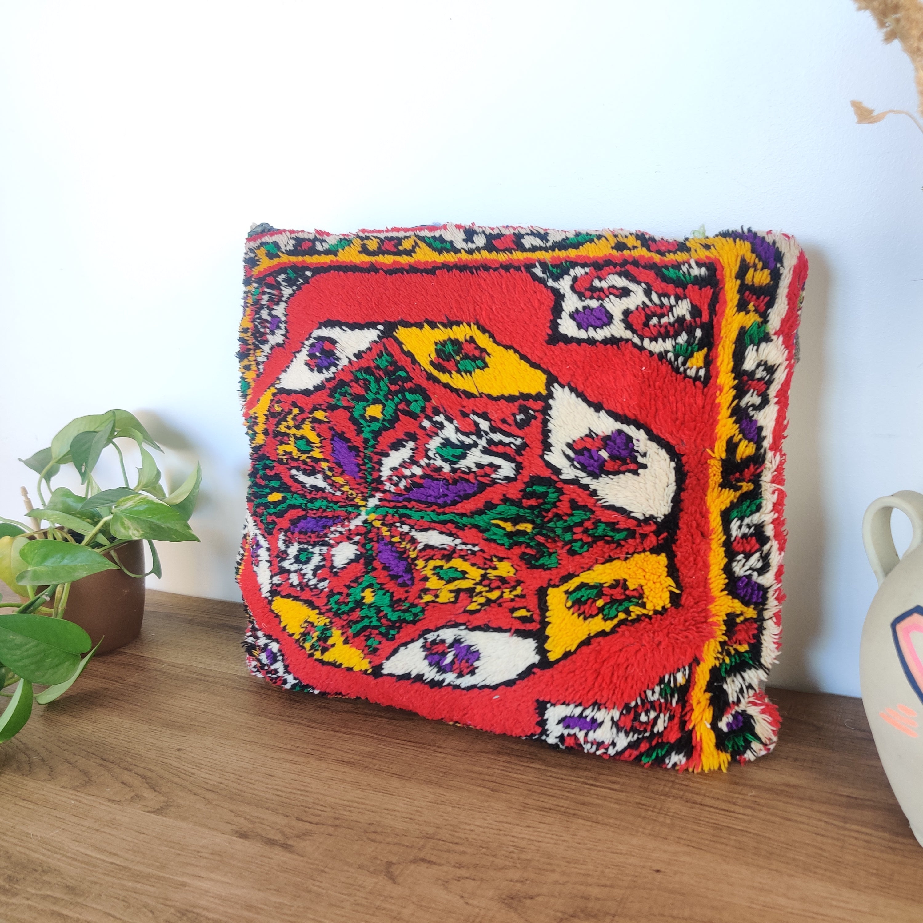 Coussin Marocain Ethnique <br> Coussin Beldi - MAZIR Décoration