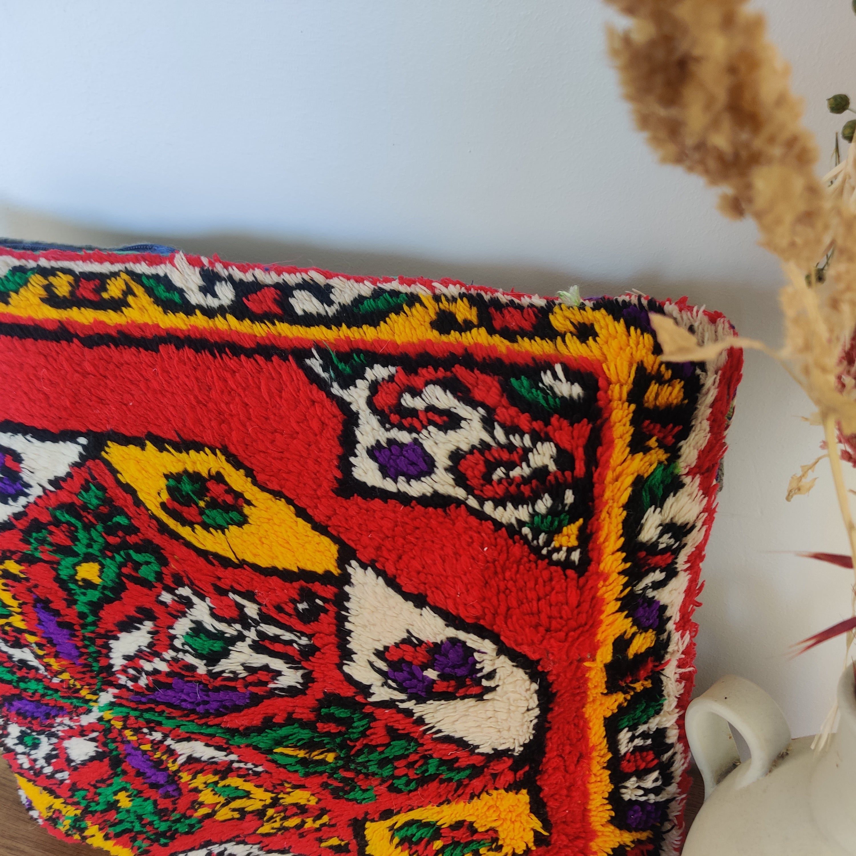 Coussin Marocain Ethnique <br> Coussin Beldi - MAZIR Décoration