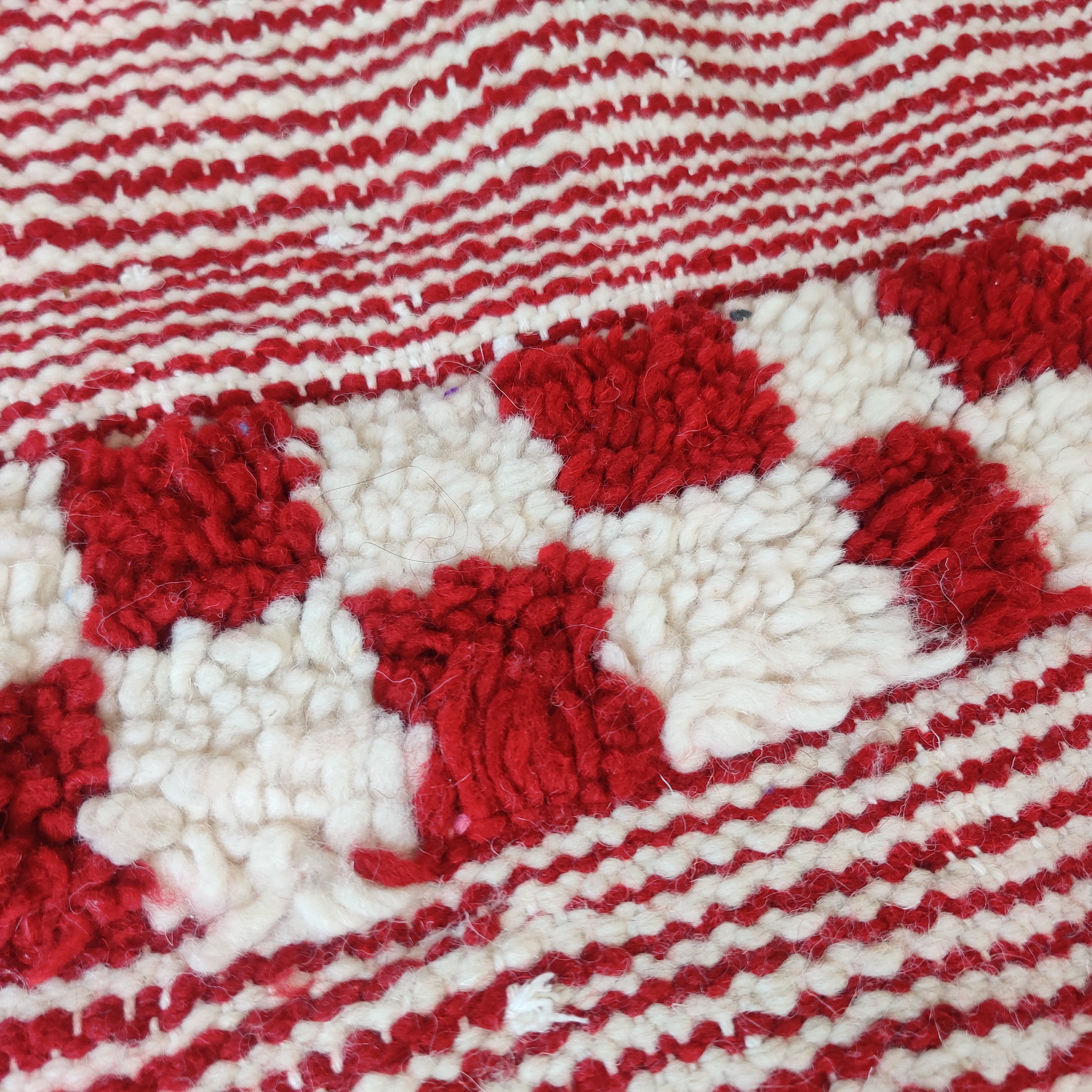 Tapis Zanafi rouge <br> 90x200 cm