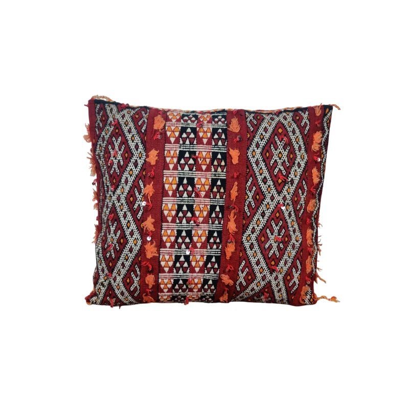 Coussin Kilim vintage bohème - MAZIR Décoration