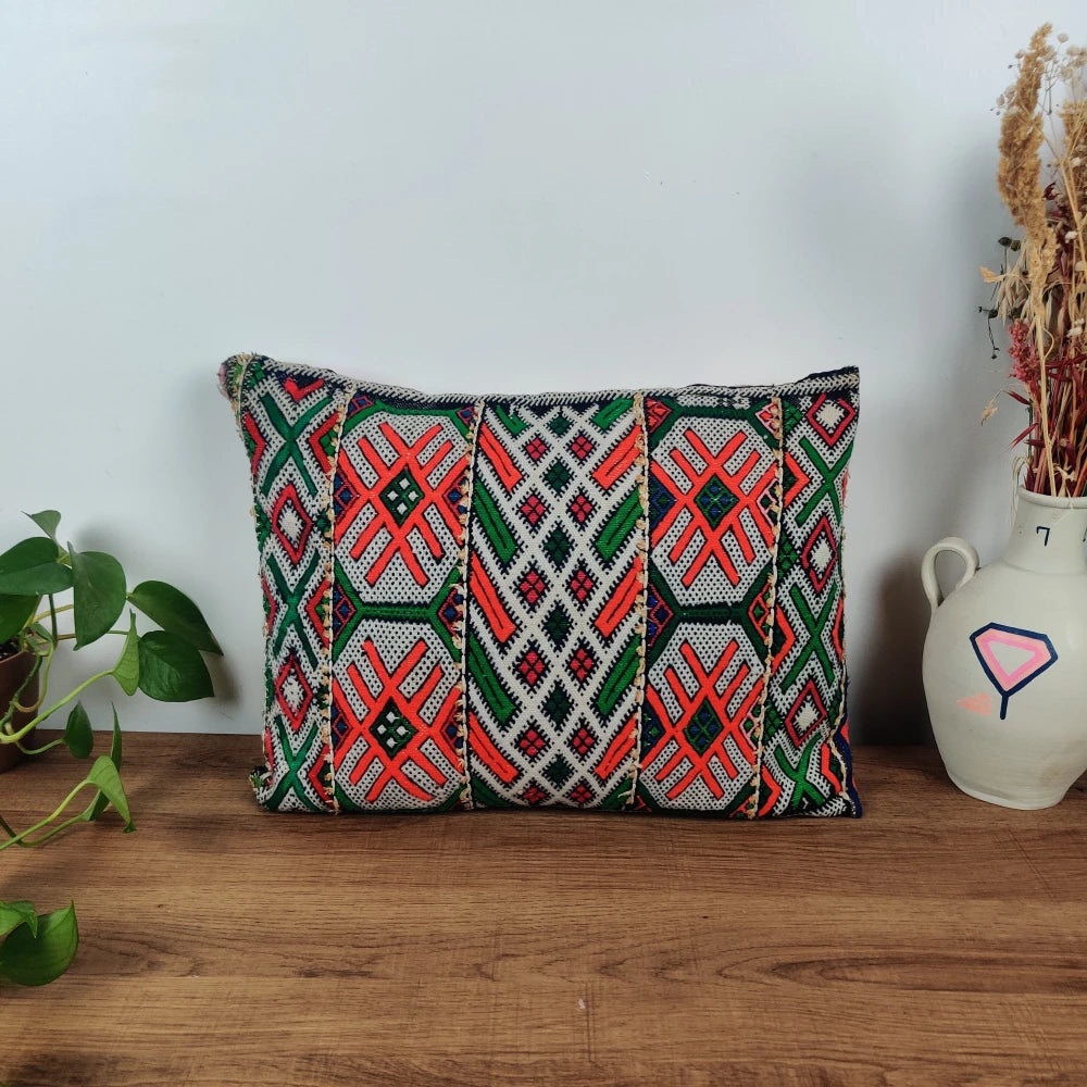 Ancien Coussin Kilim 35x55 cm - MAZIR Décoration