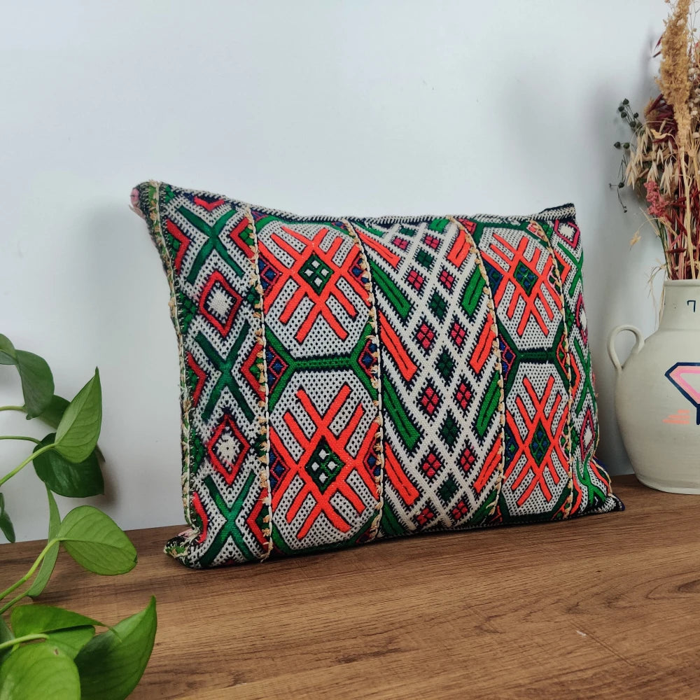 Ancien Coussin Kilim 35x55 cm - MAZIR Décoration
