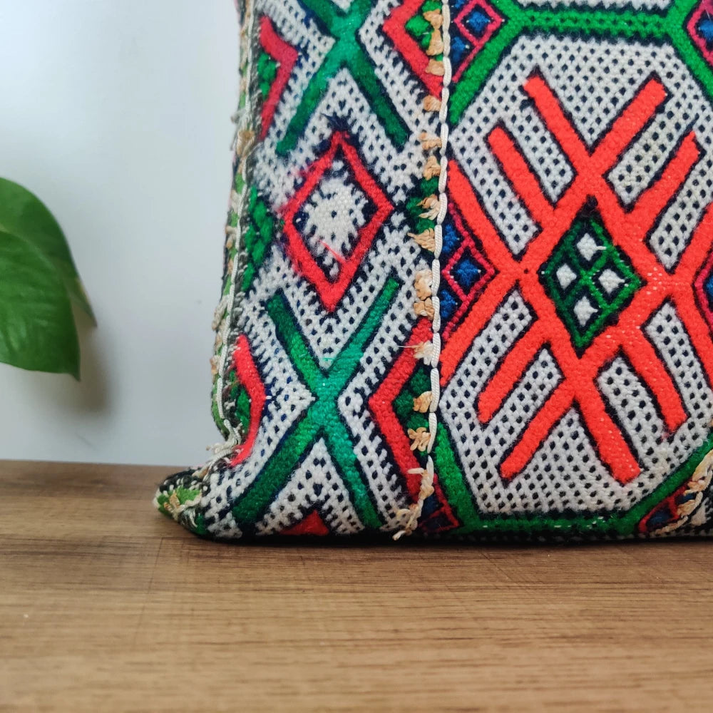 Ancien Coussin Kilim 35x55 cm - MAZIR Décoration