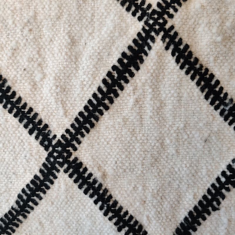coussin marocain laine