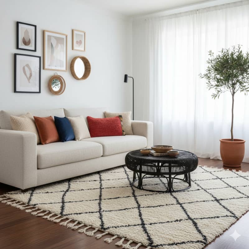 Coussin Berbere Boujaad BAMO