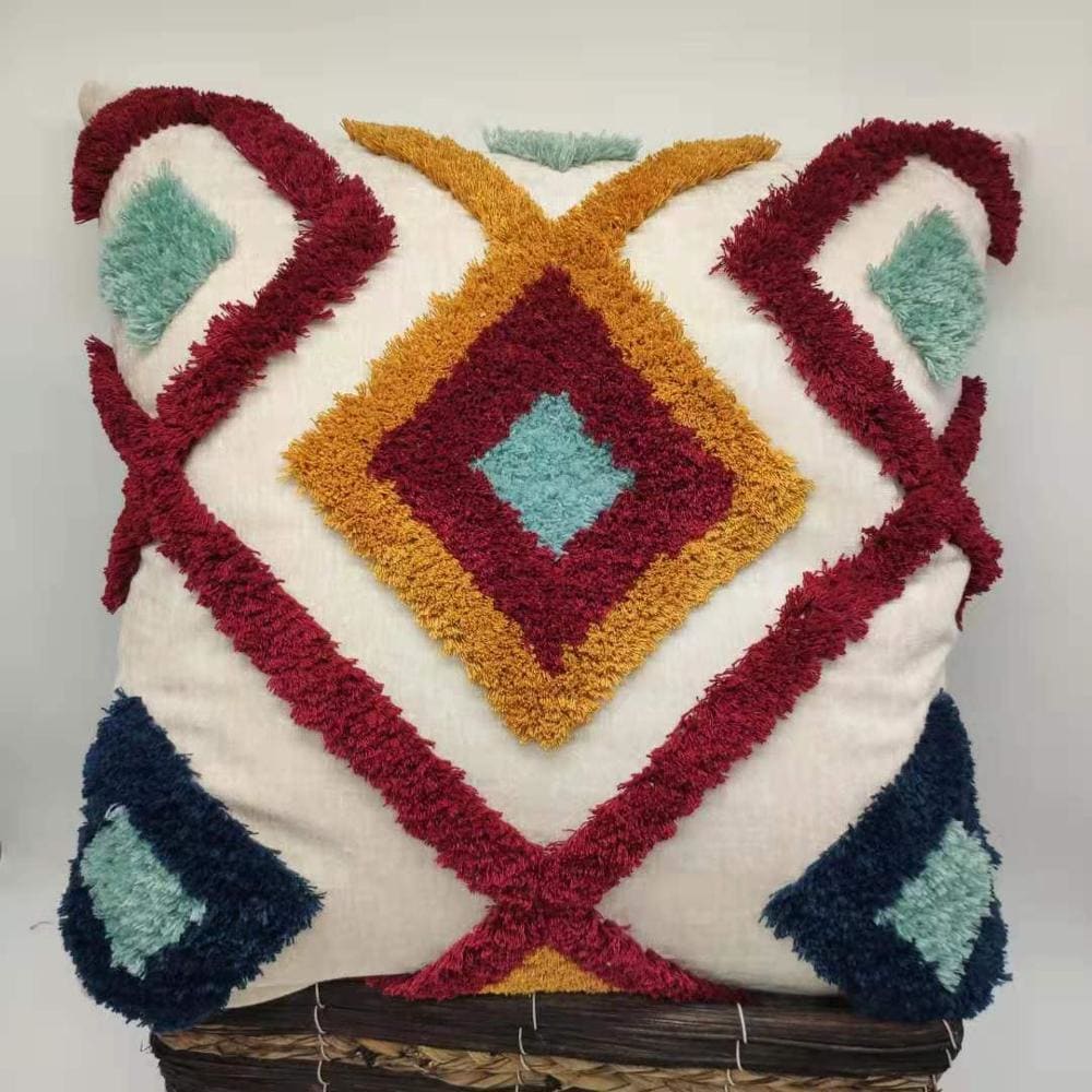 Coussin Berbère Coloré Inspiration Bohème
