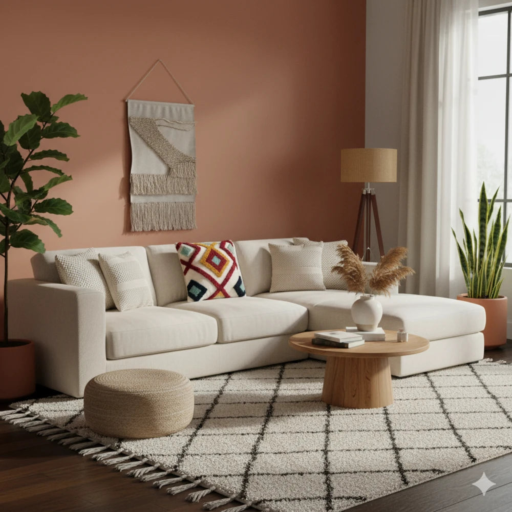 Coussin Berbère Coloré Inspiration Bohème