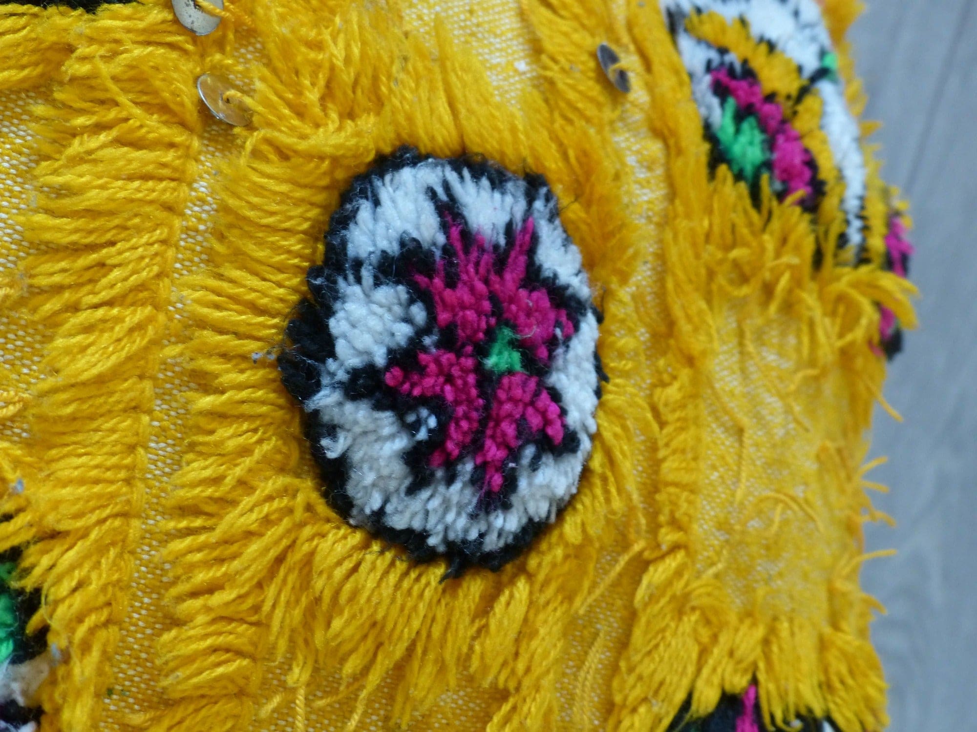 housse de coussin berbere fait main