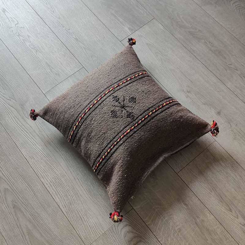 coussin berbere marron