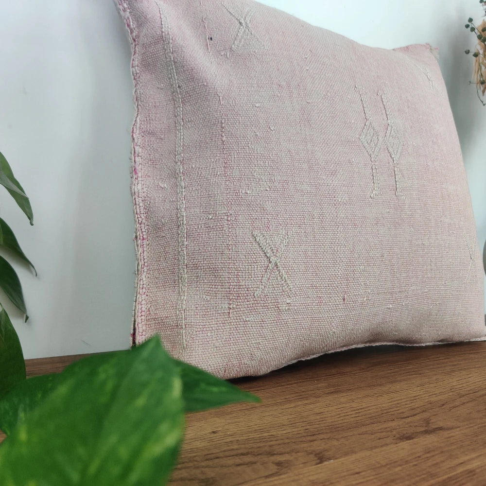 Coussin berbère Rose vintage - MAZIR Décoration