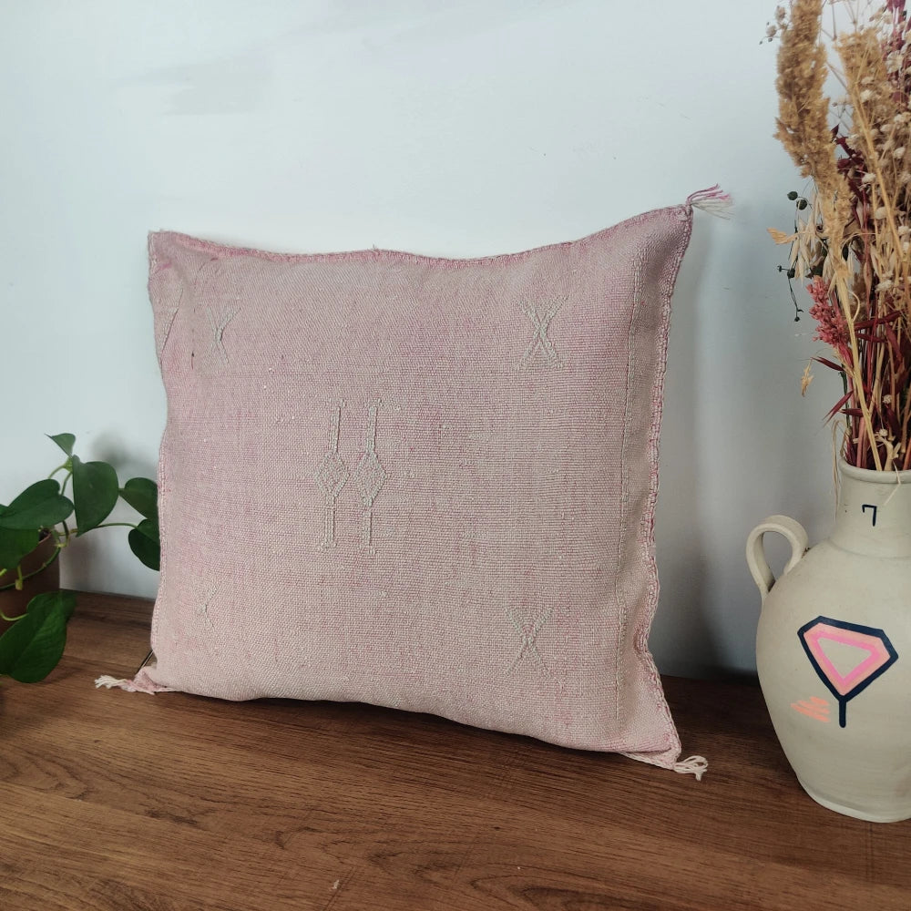Coussin berbère Rose vintage - MAZIR Décoration