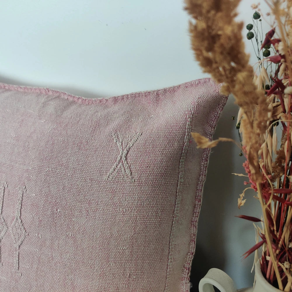 Coussin berbère Rose vintage - MAZIR Décoration