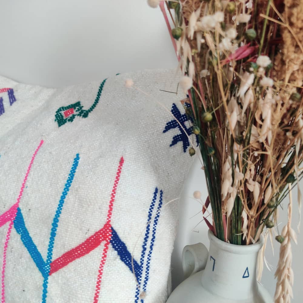 coussin berbère tissé | MAZIR Décoration