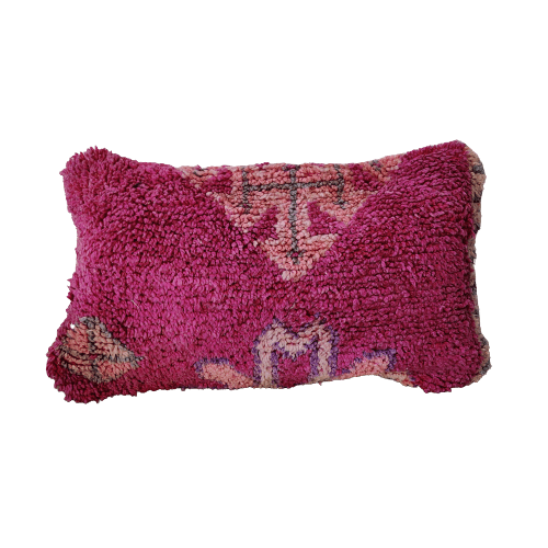 Coussin Berbère Violet Boujaad MAZI - Coussin