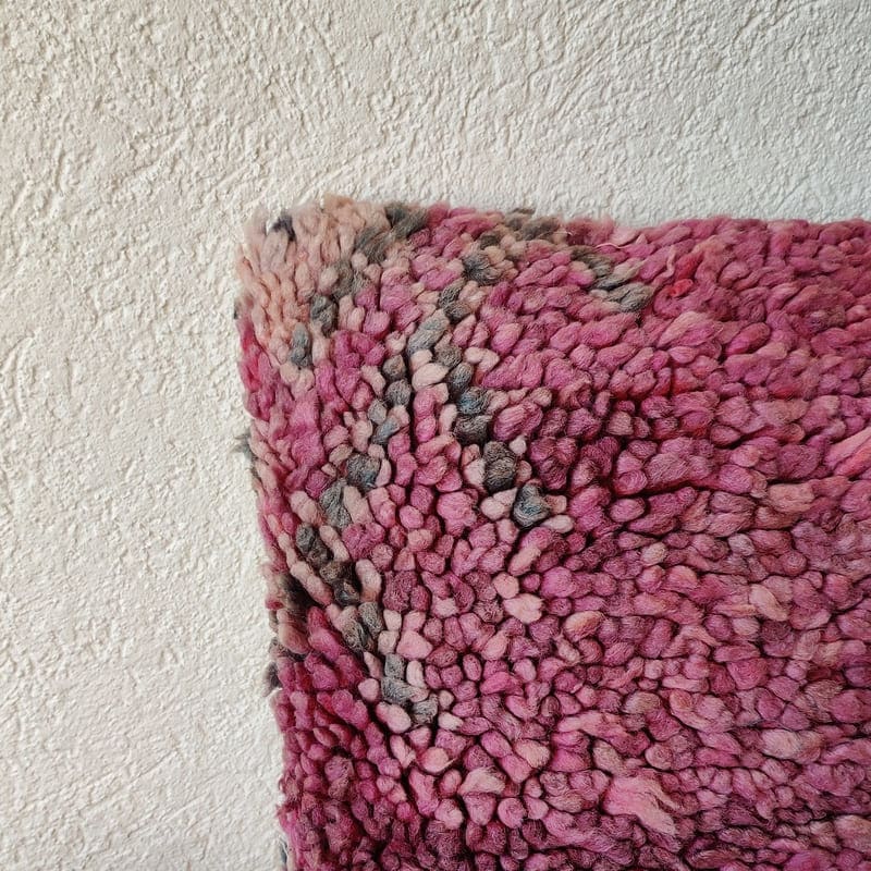 coussin laine berbere