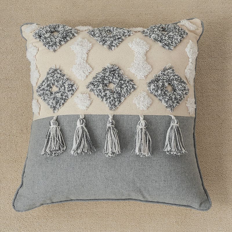 Coussin Berbère Gris - MAZIR