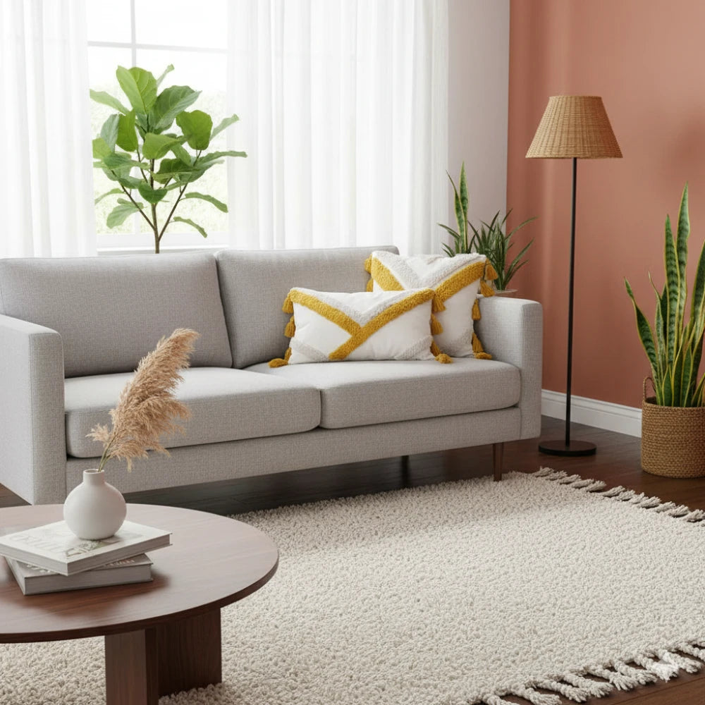 Coussin Inspiration Berbère <br> Rayon Jaune