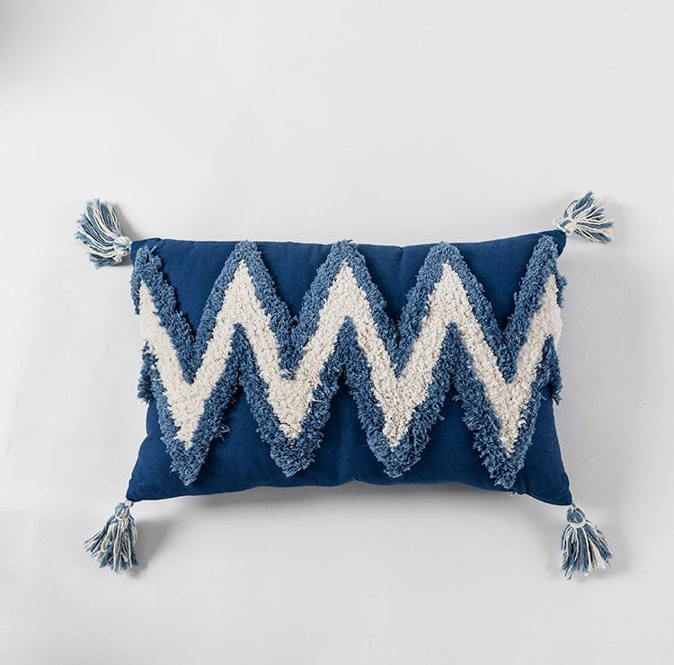 housse de Coussin Berbère Bleu - MAZIR
