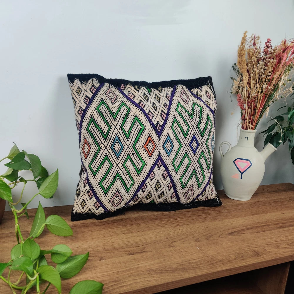 Coussin Kilim berbère magique - MAZIR Décoration