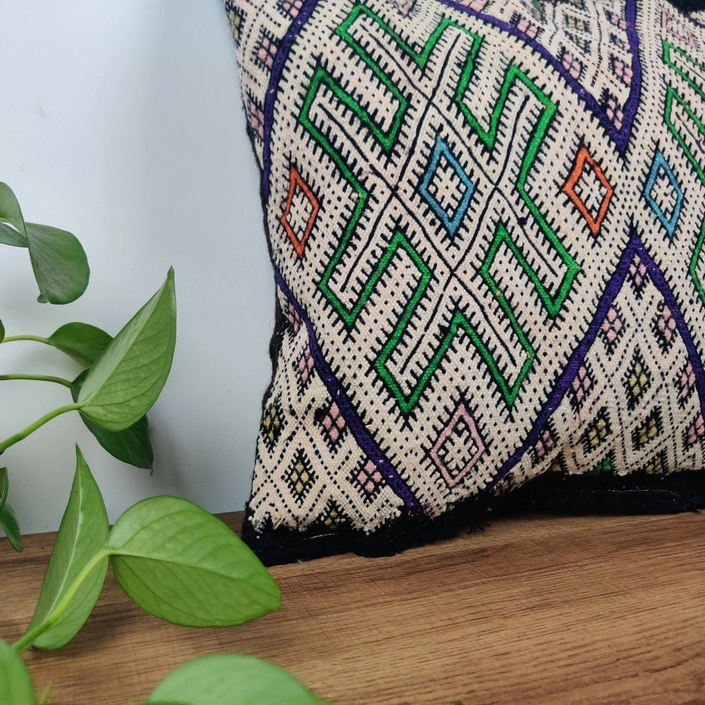 Coussin Kilim berbère magique - MAZIR Décoration