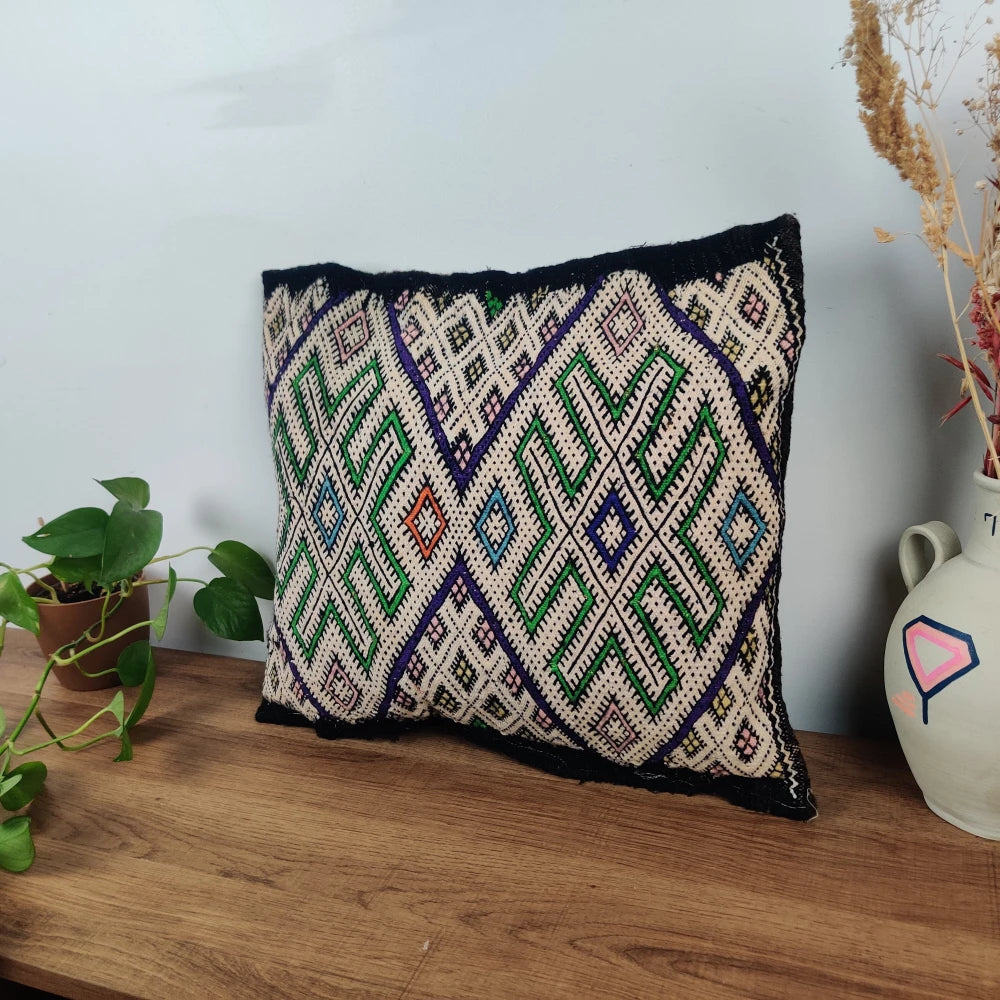 Coussin Kilim berbère magique - MAZIR Décoration