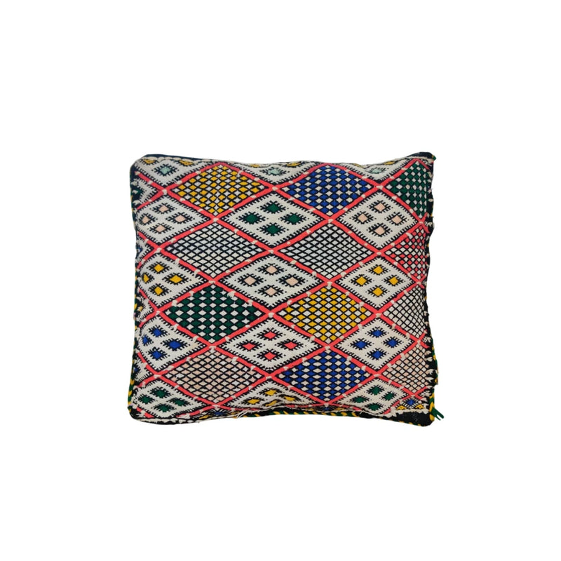 Coussin Kilim berbère vintage classique - MAZIR Décoration