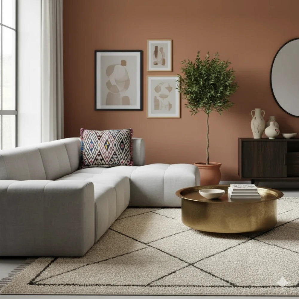 Coussin Kilim Marocain vintage