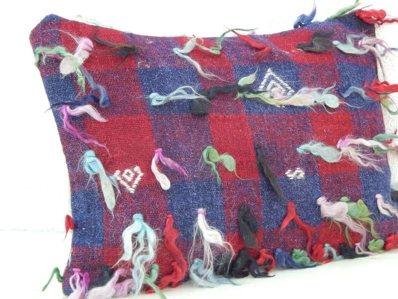 Coussin Kilim Boucherouite 35x50 cm