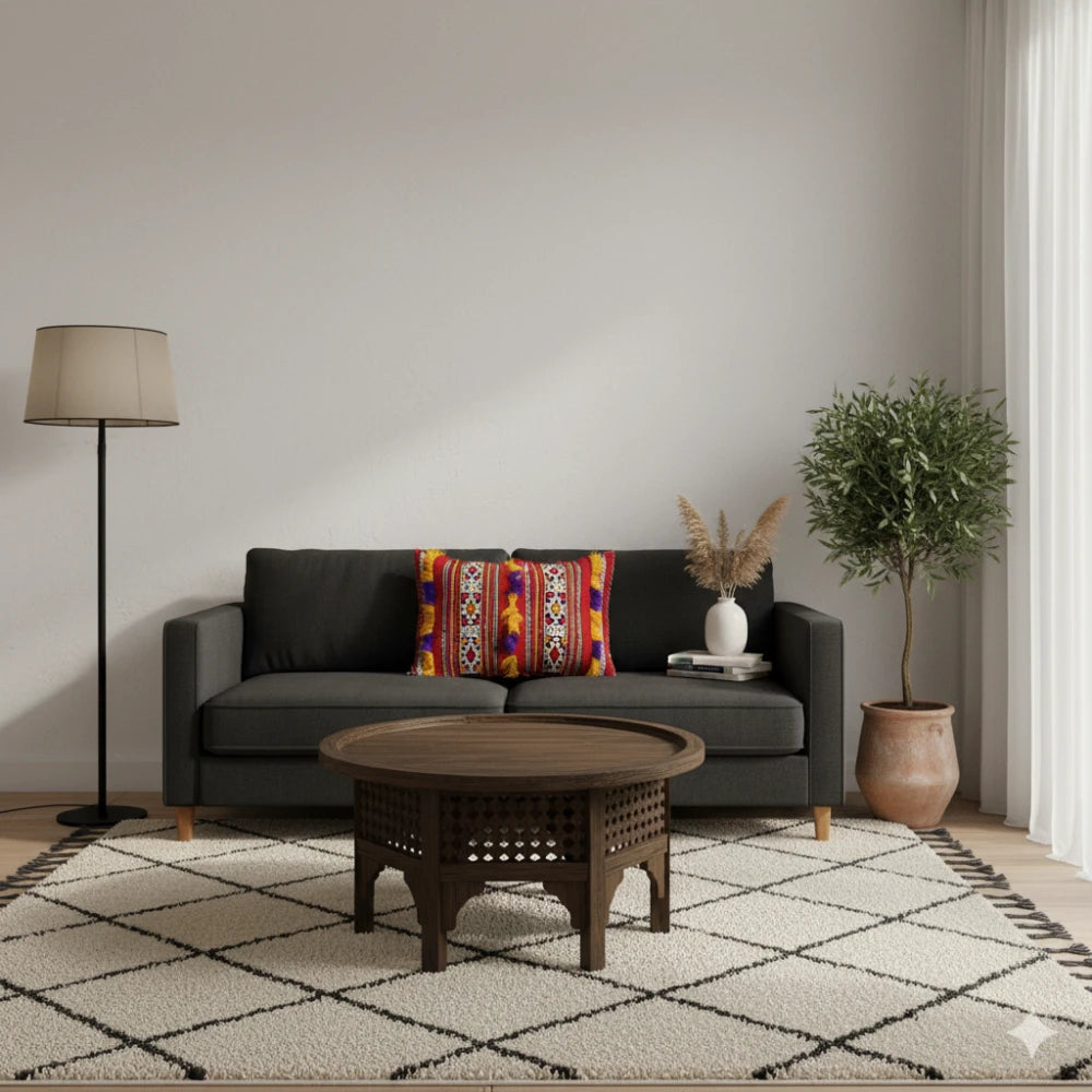 Coussin Kilim marocain <br> Coussin Bohème