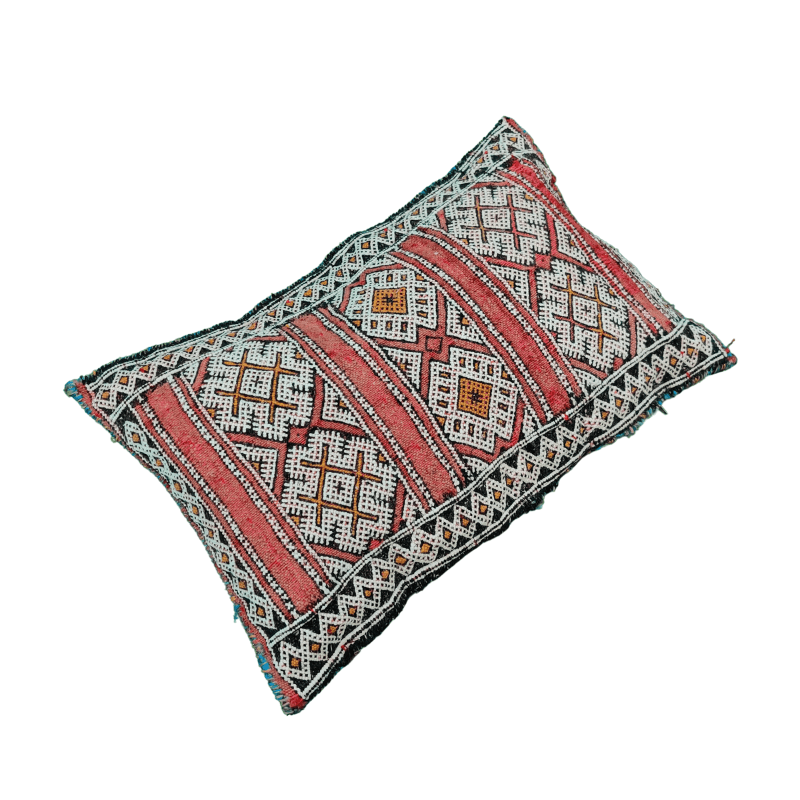 coussin berbere rouge