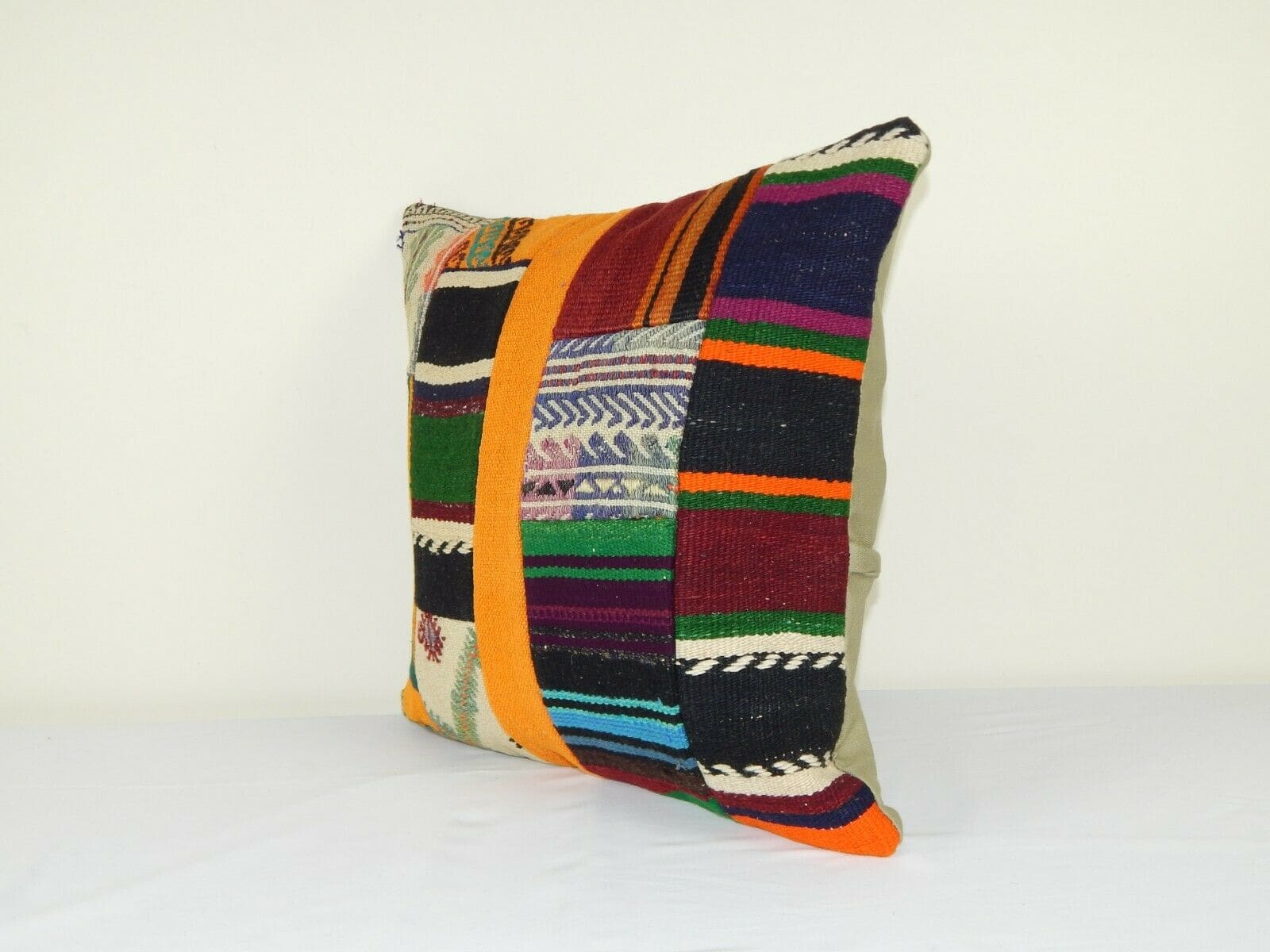 coussin patchwork