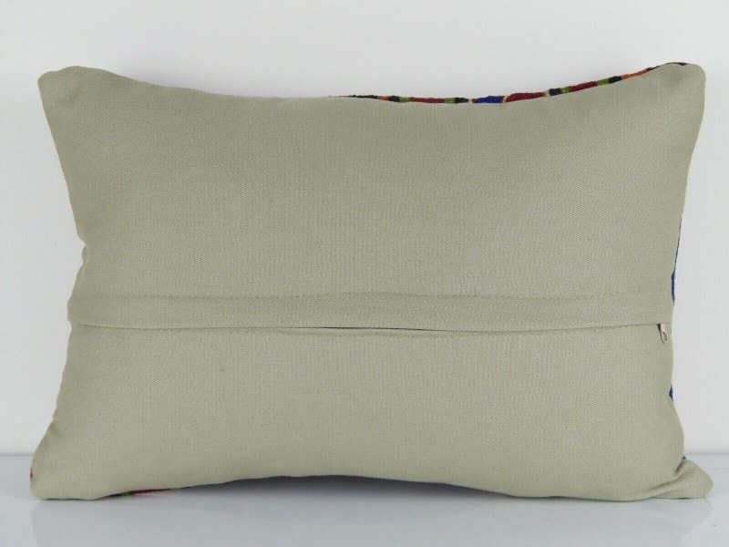Coussin Kilim Turc Maya Vert 35x50 cm