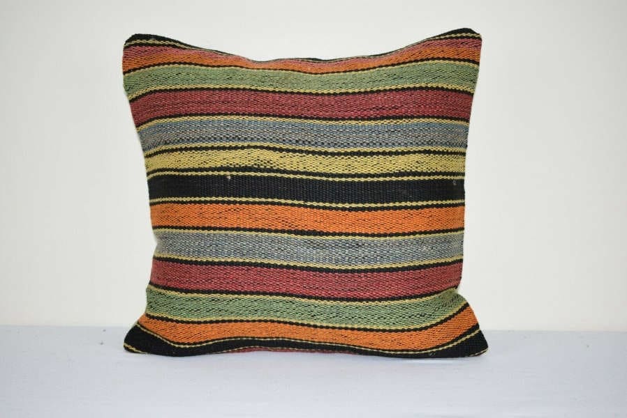 Coussin Kilim Turc Multicolor 40x40 cm