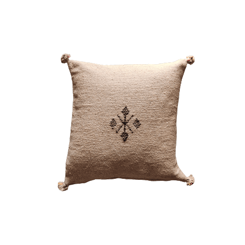 coussin berbère beige