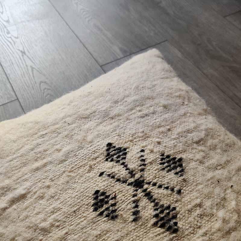 coussin marocain en laine