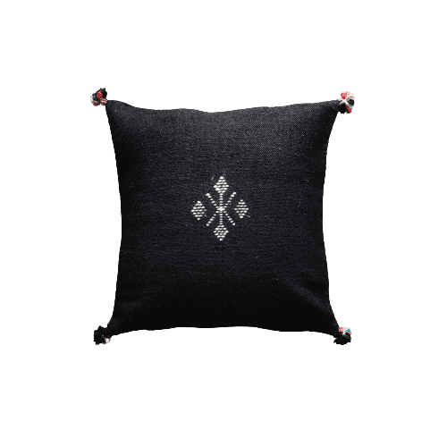 coussin noir