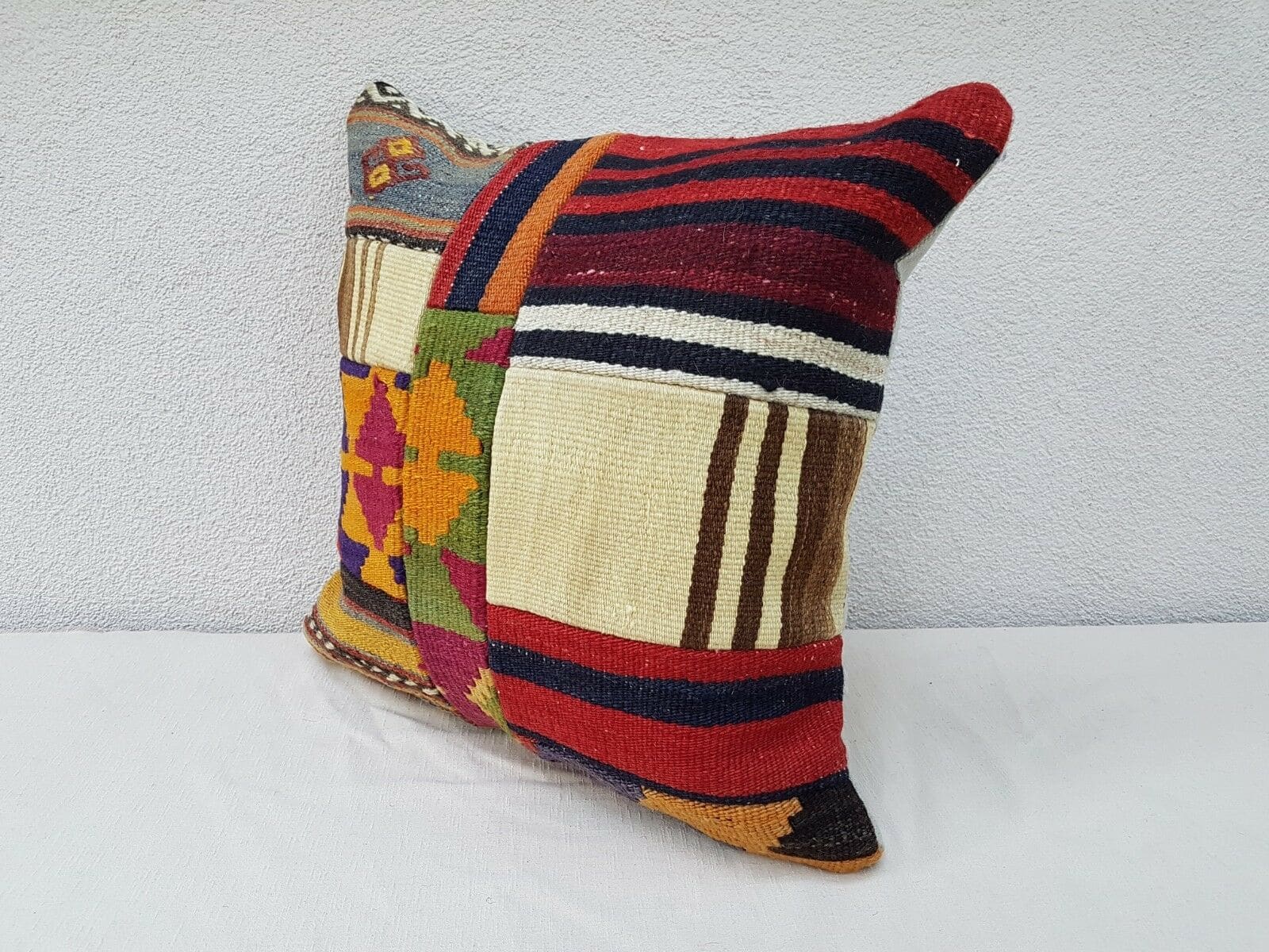 coussin patchwork