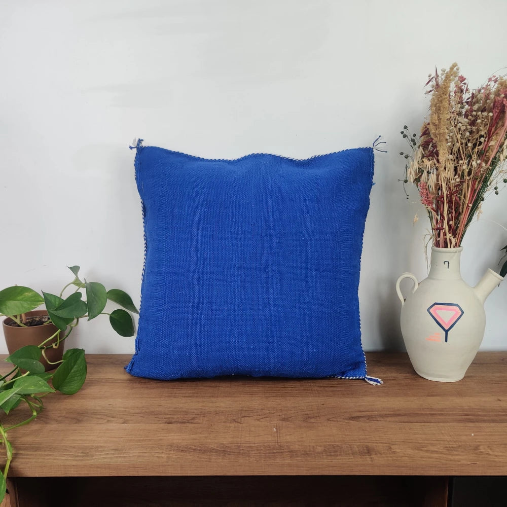 Coussin Sabra Bleu de Luxe