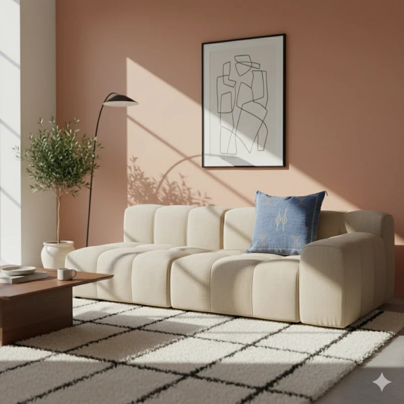 Coussin Sabra Bleu Jean