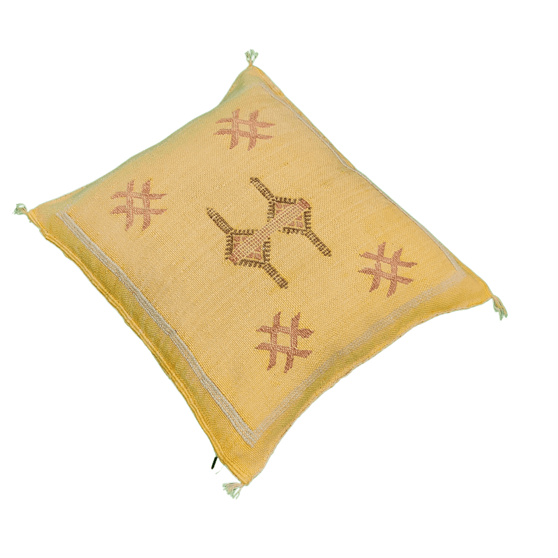 Coussin Sabra Jaune